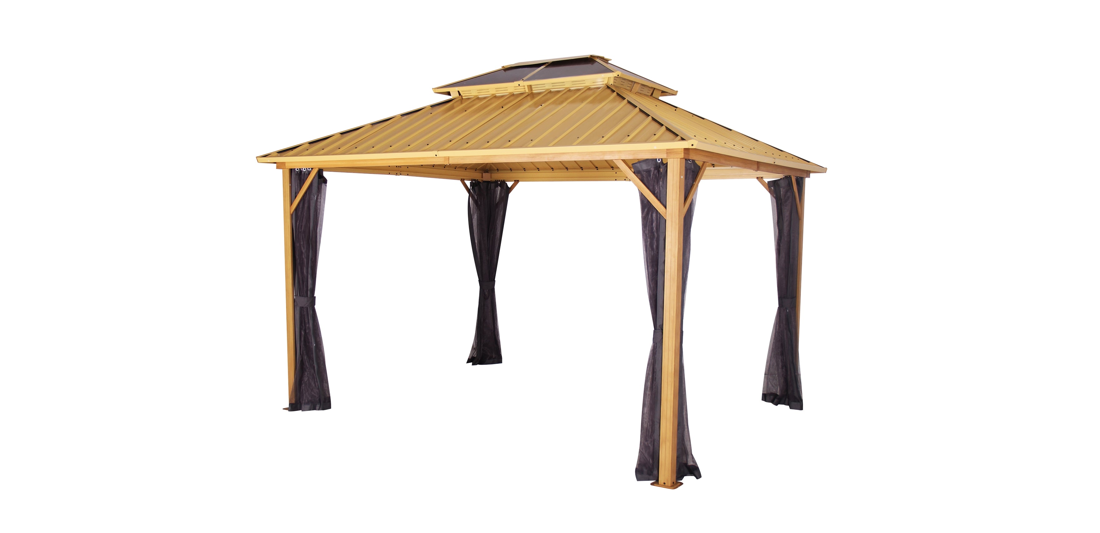 Polycarbonate Roof Gazebo