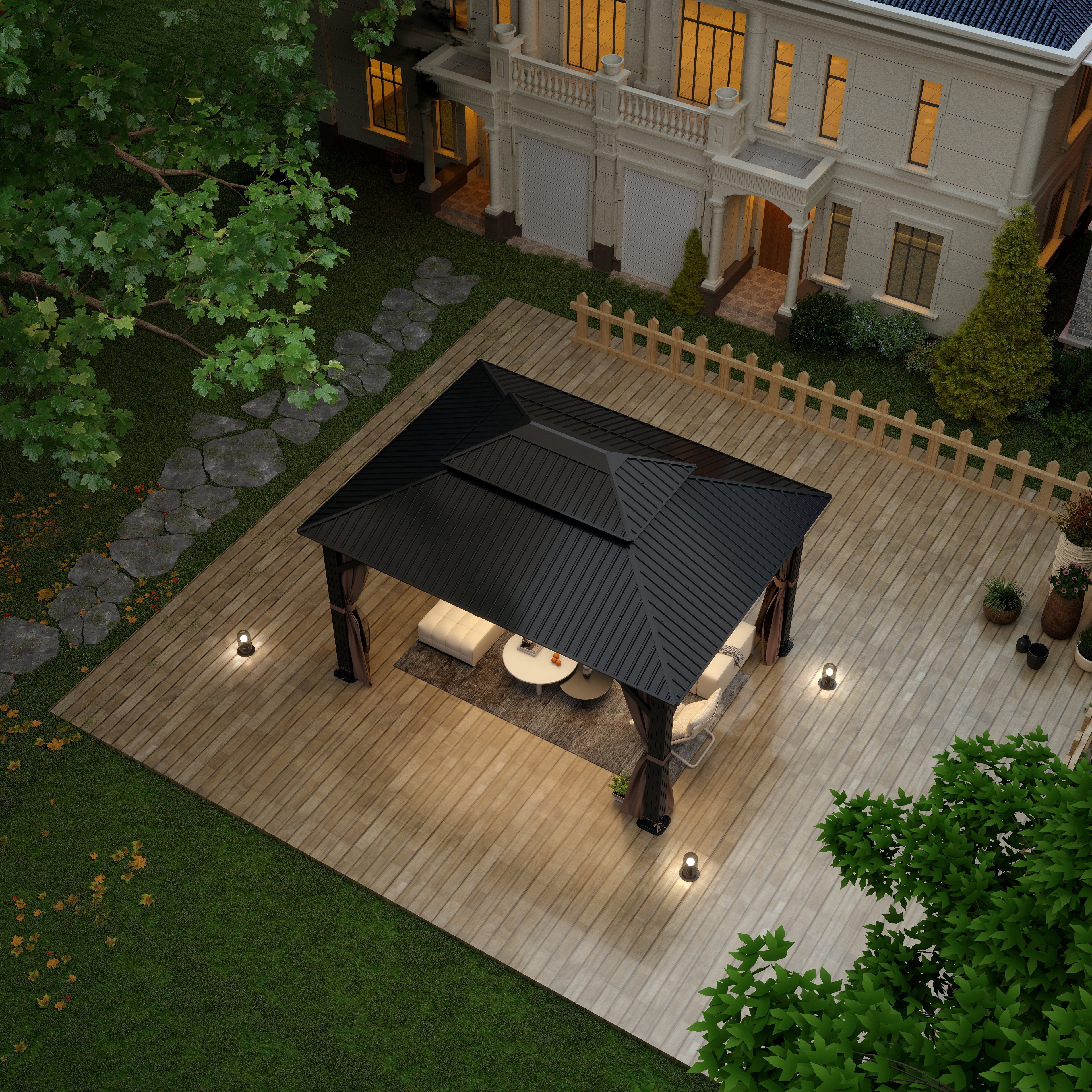 5 Layouts That Work Beautifully With a Wood Gazebo
