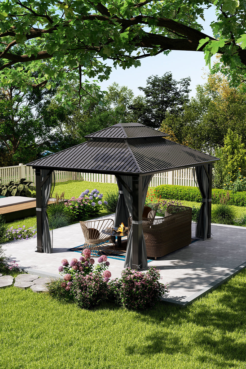 Gazebo on Deck Ideas for a Comfortable Outdoor Living Space