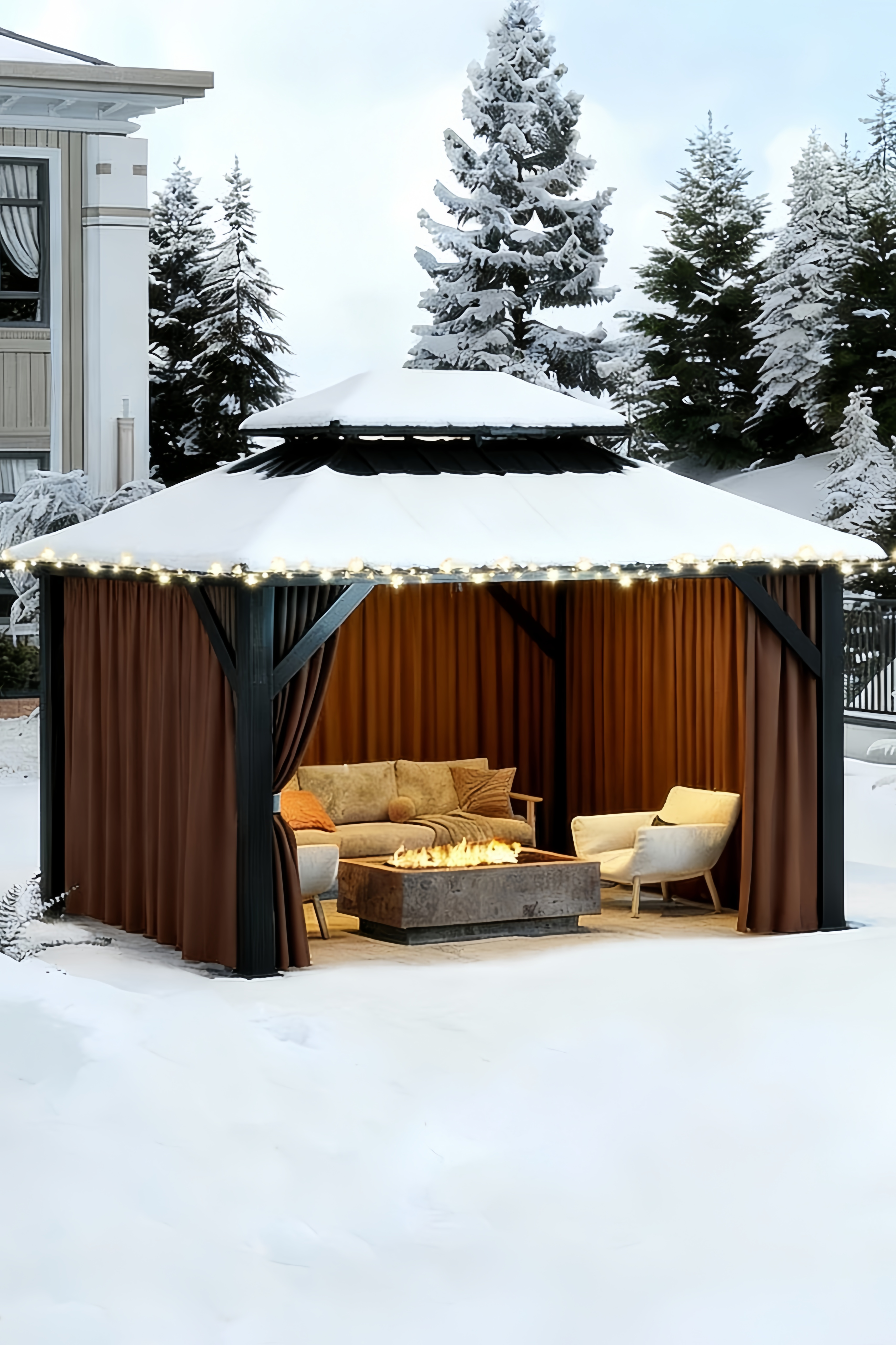 How to choose the right gazebo? 5 sentences.