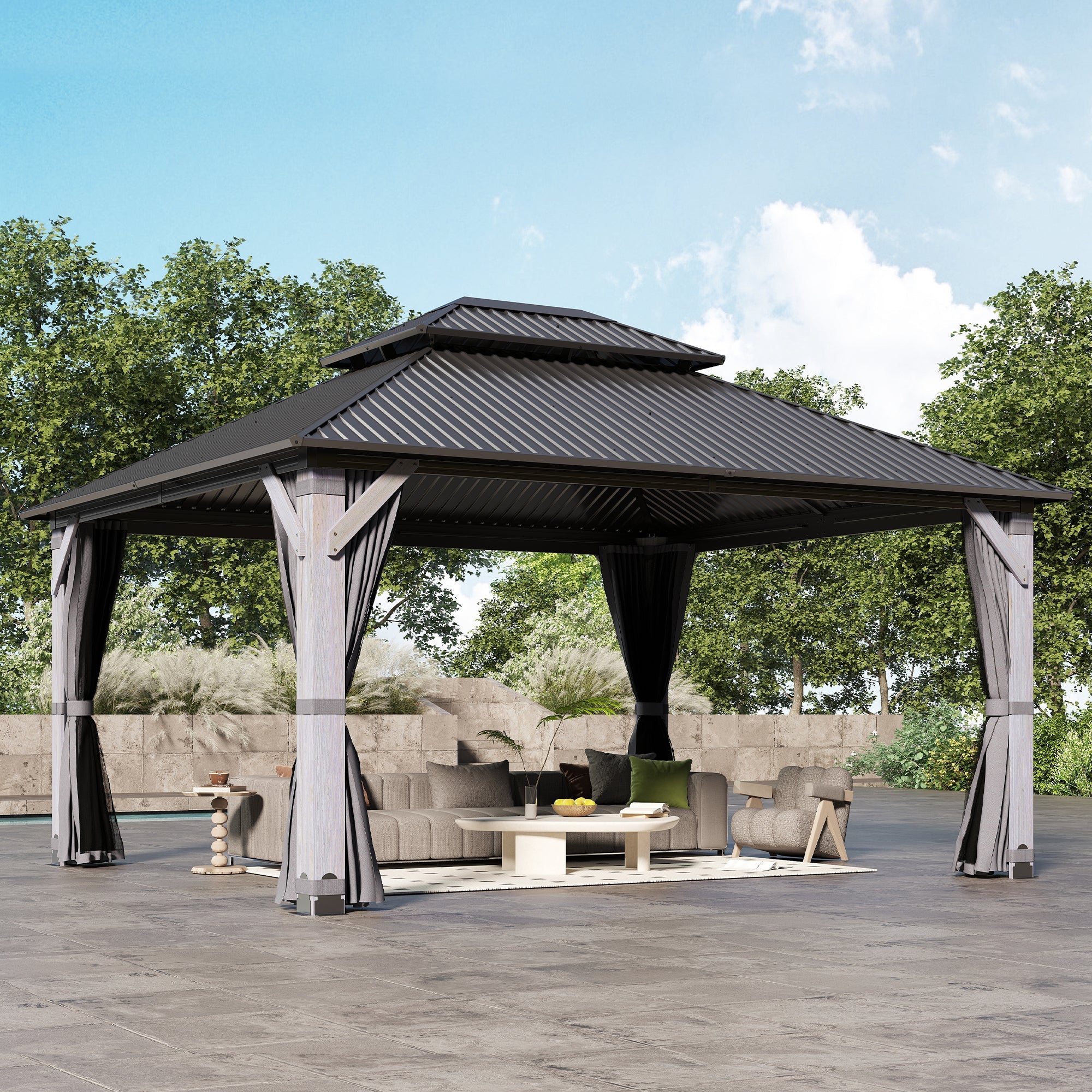 Hardtop gazebos