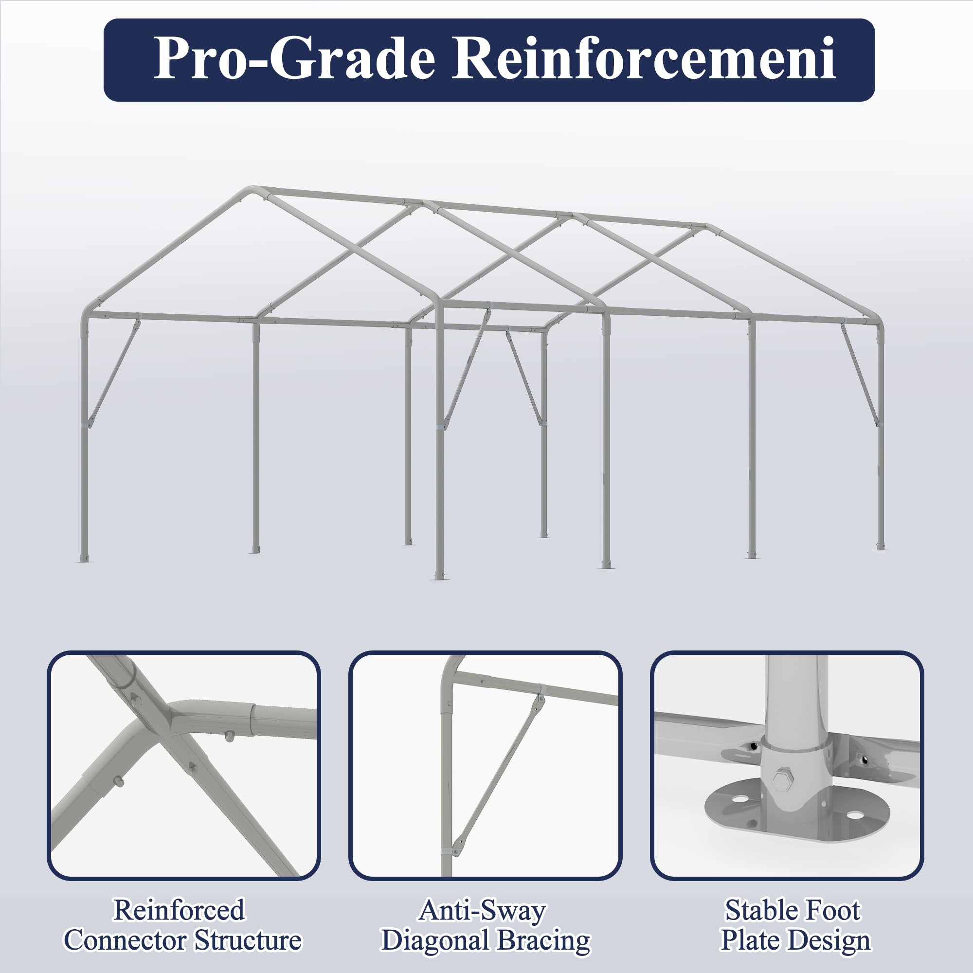 13x20 Heavy Duty Party Tent | Coveronics Outdoor Event Shelter