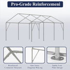 13×20 ft Heavy Duty Outdoor Party Tent