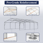 20×30 ft Heavy Duty Outdoor Party Tent