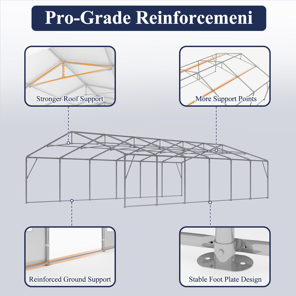 20×40 ft Heavy Duty Outdoor Party Tent