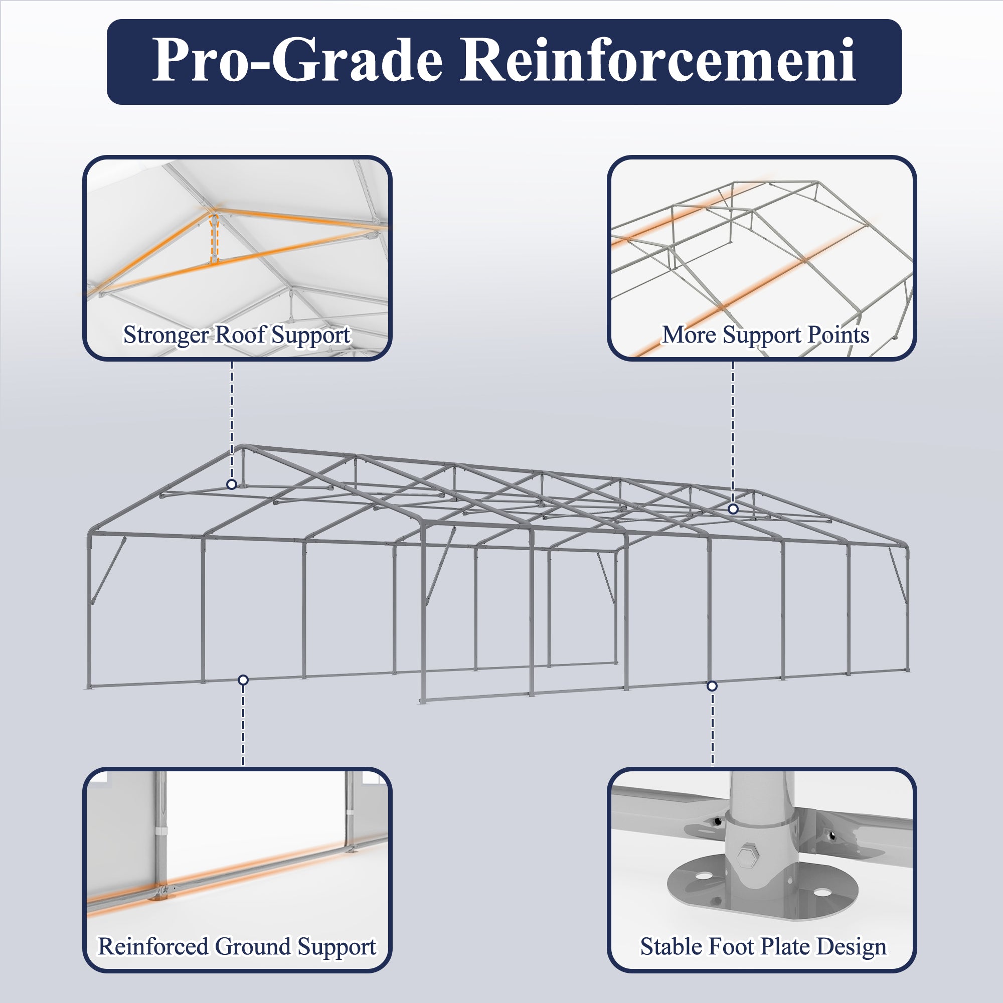20×40 ft Heavy Duty Outdoor Party Tent