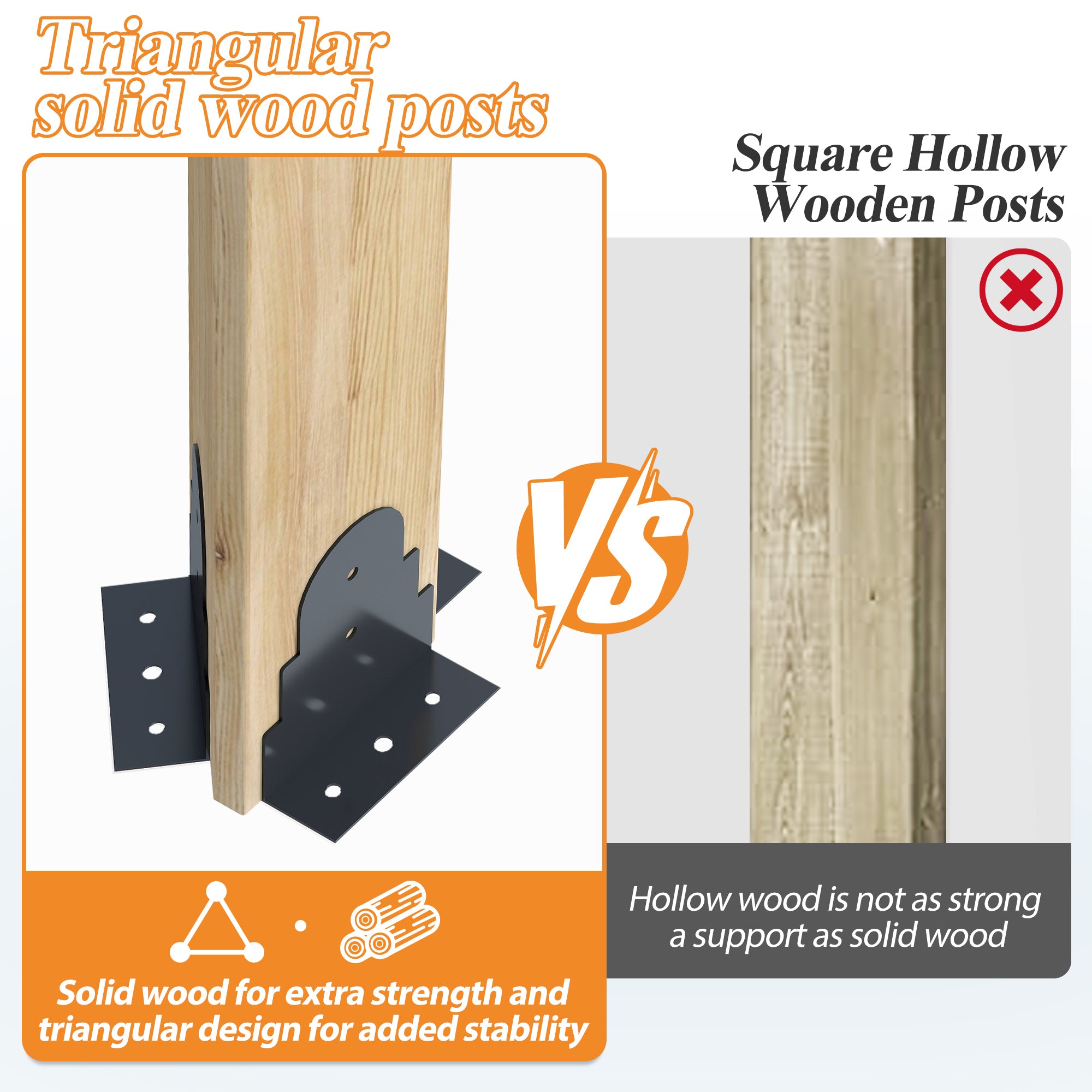 Outdoor Wooden Hardtop Gazebo with Galvanized Steel Roof – All-Weather Patio Shelter for Backyard, Deck & Garden