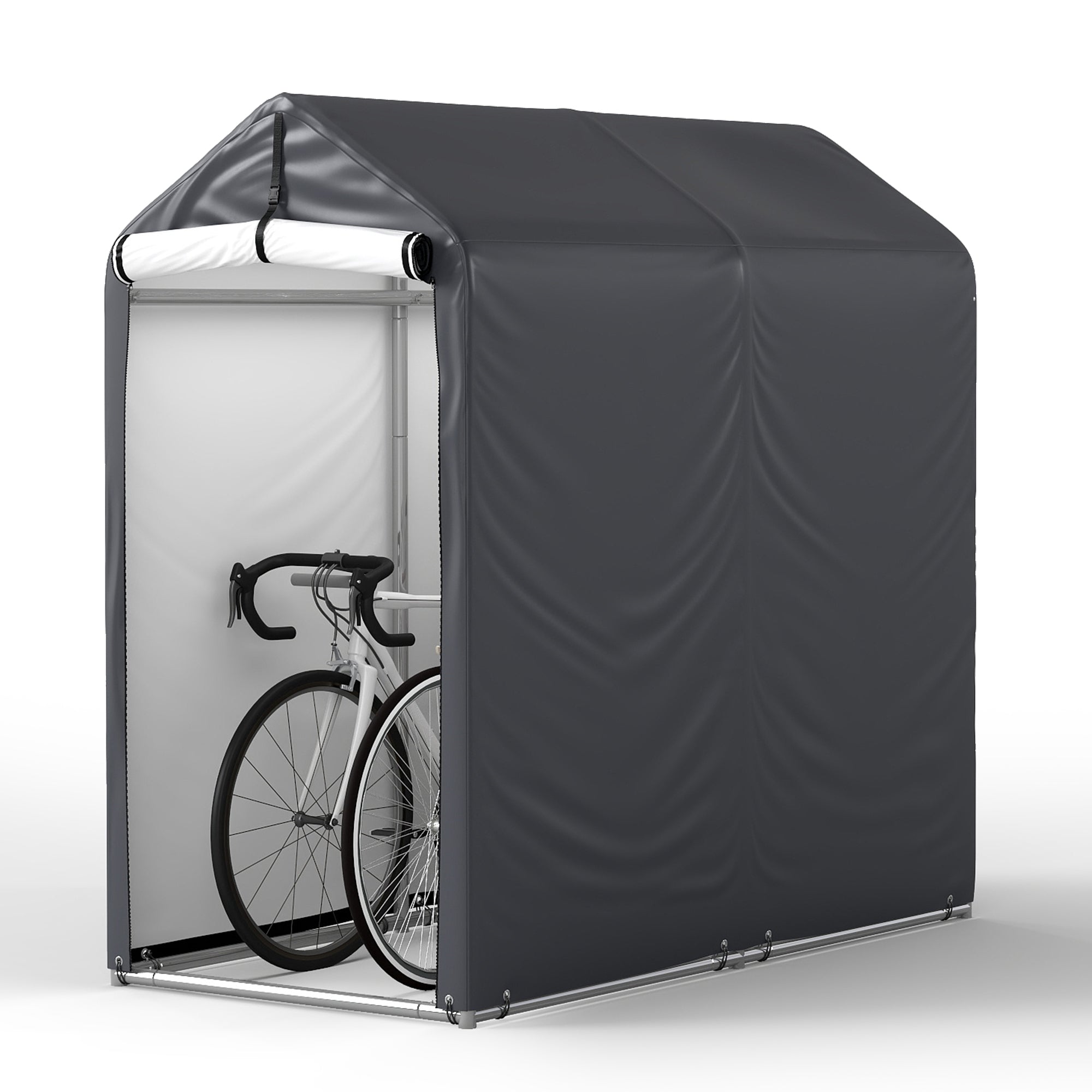 bike storage tent 3x6 Bike Storage Shelter