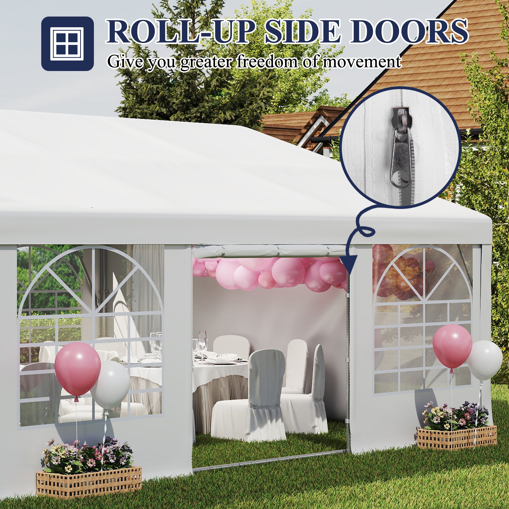 20×60 ft Heavy Duty Outdoor Party Tent