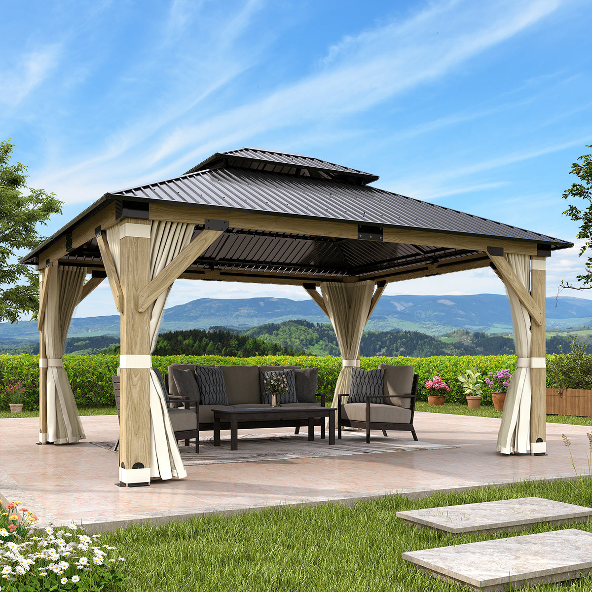 Wood Gazebo Replacement Part