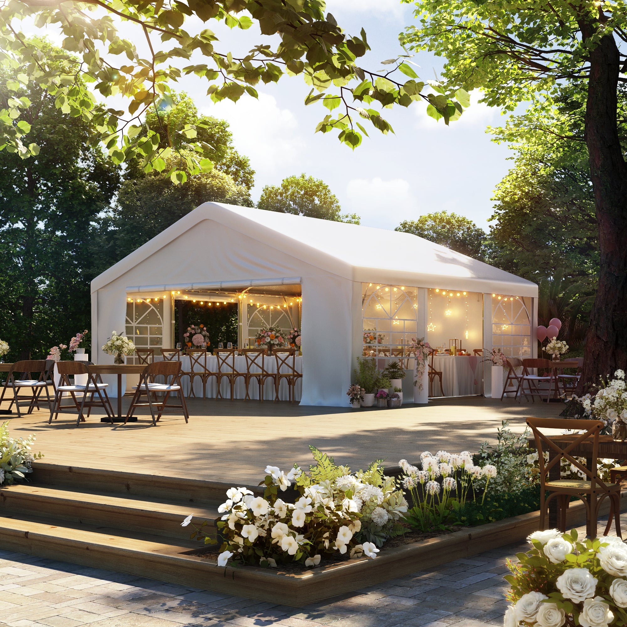 20×20 ft Heavy Duty Outdoor Party Tent