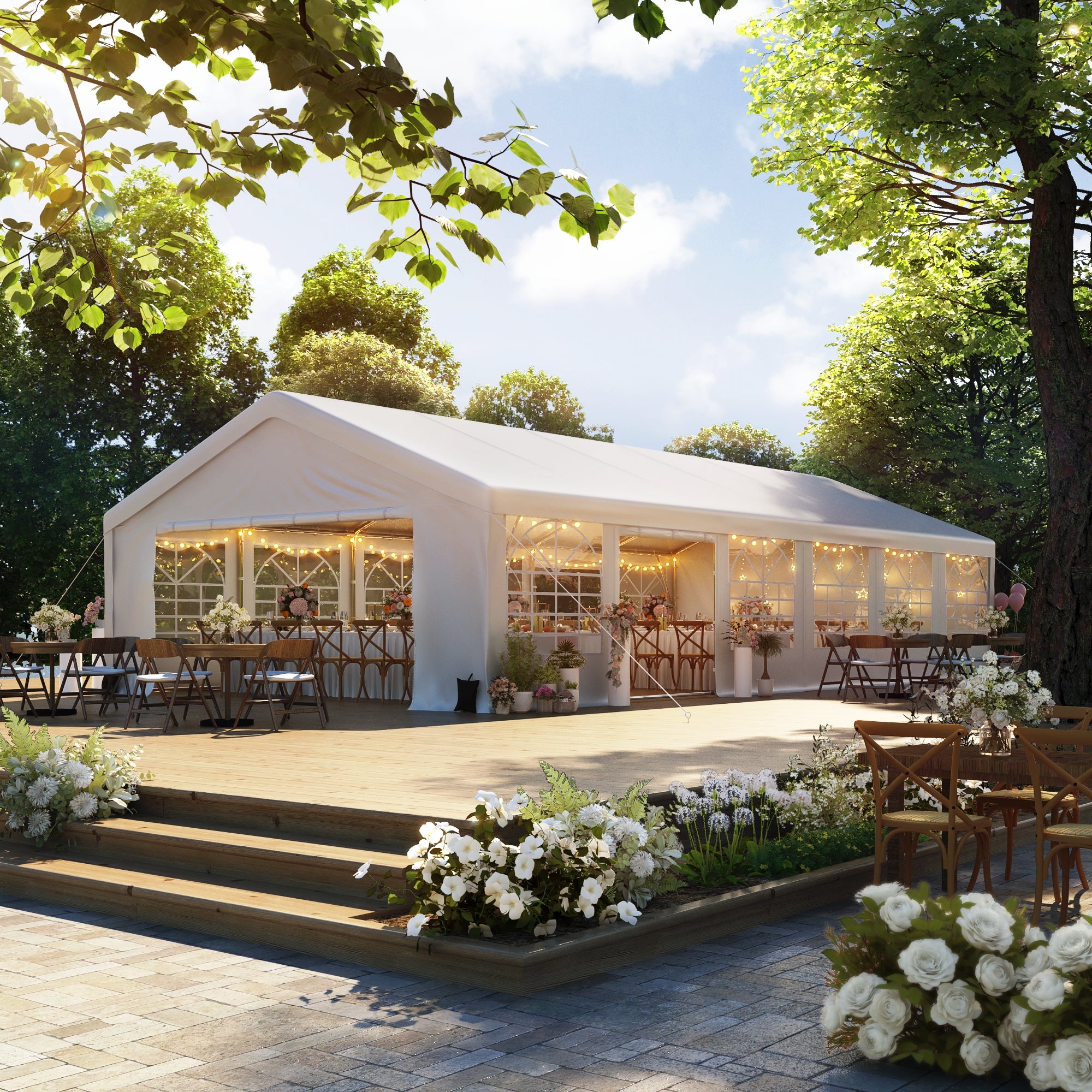 20×40 ft Heavy Duty Outdoor Party Tent