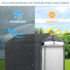 3×6 ft Bike Storage Shelter