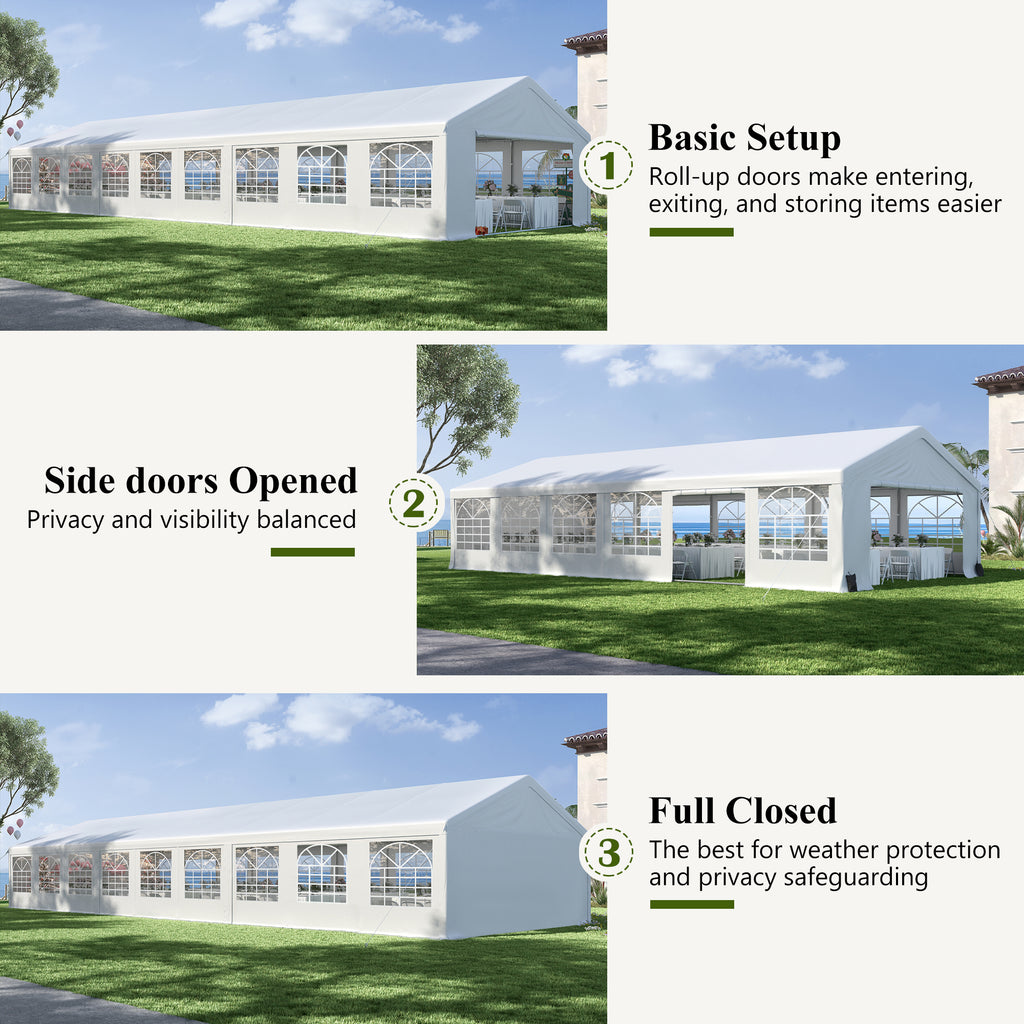 20×60 ft Heavy Duty Outdoor Party Tent