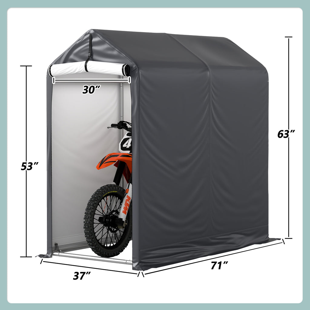 3×6 ft Bike Storage Shelter
