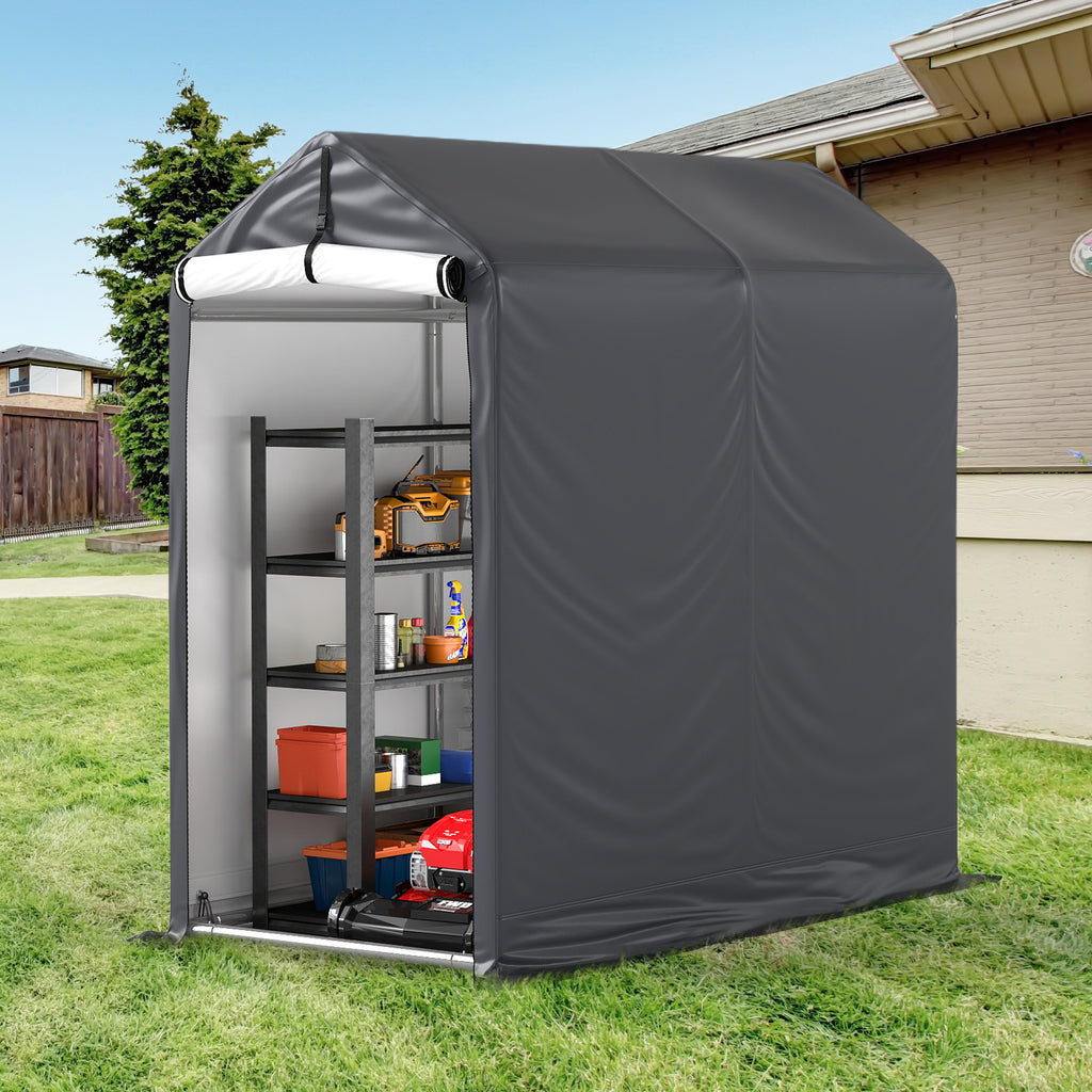 3×6 ft Bike Storage Shelter