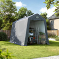 7×12 ft Heavy-Duty Outdoor Storage Shed