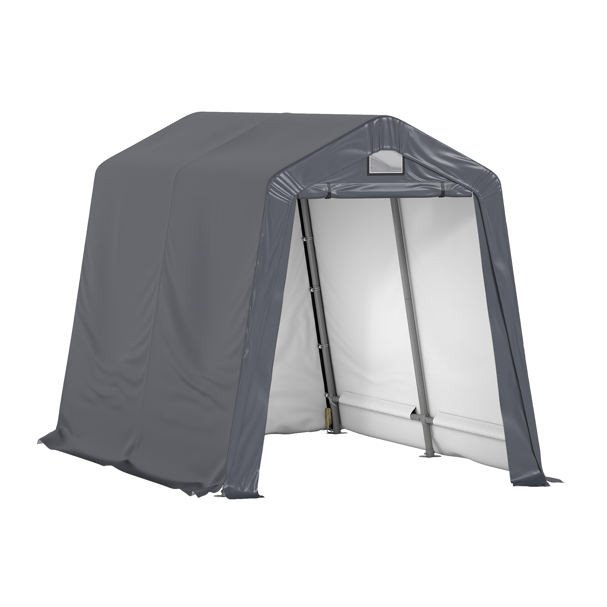 GARTOO Outdoor Storage Shelter Shed Part - Includes Front/Back Door & Cover Replacement Kit (Frame Not Included, for GARTOO Models Only)