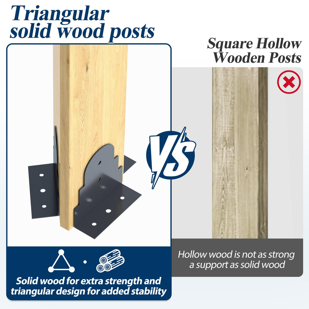 COVERONICS 11FT x 13FT Outdoor Cedar Wooden Gazebo - Patio Wood Frame Gazebo with Galvanized Steel Hardtop, Heavy-Duty Hardtop Gazebo for Garden, Poolside, Deck, Backyard