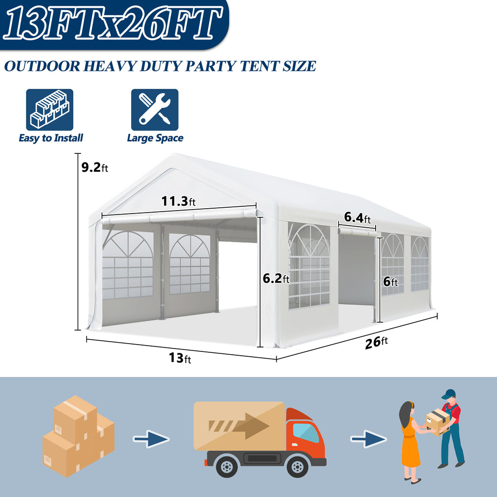 13 X 26 Party Tent Replacement Parts